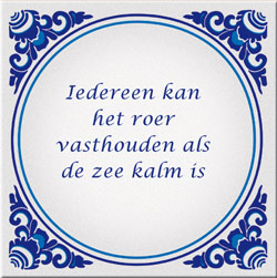 tegeltje-roer